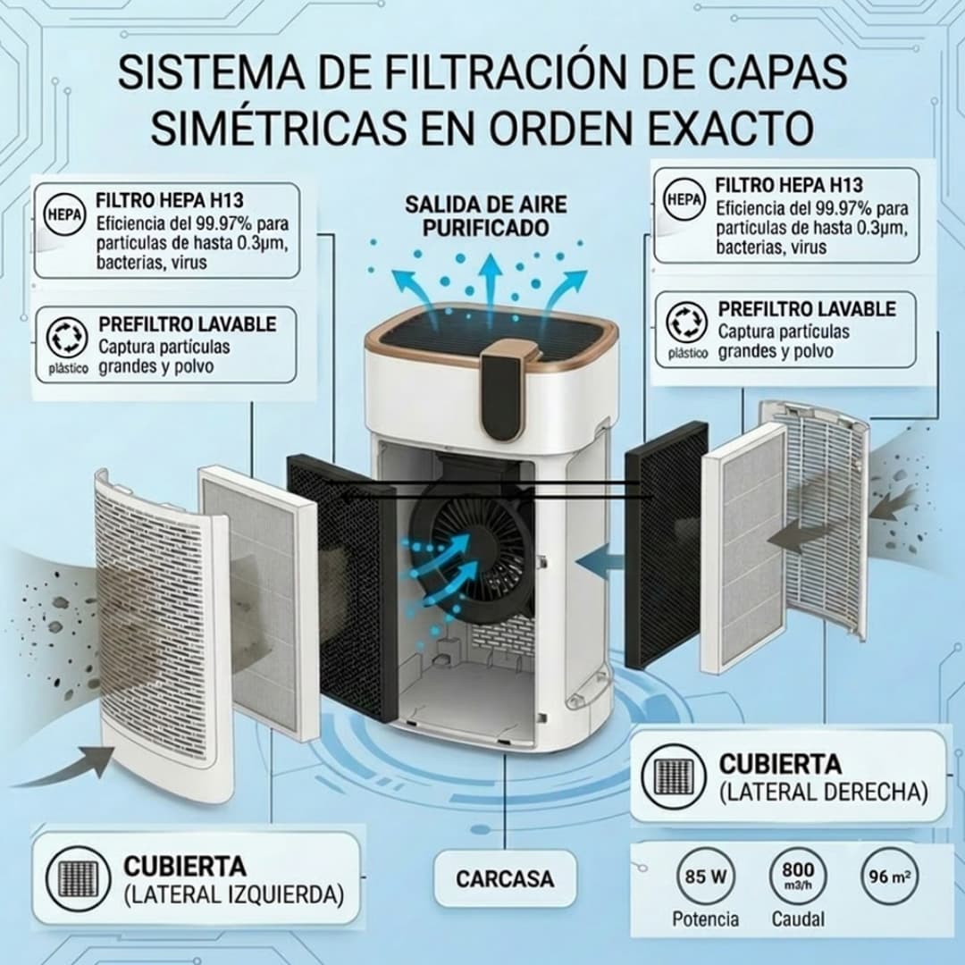 Purificador de aire BritecPure K15B